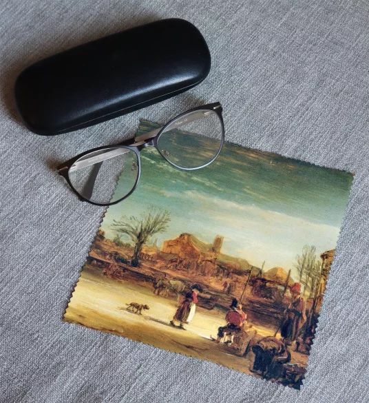 Ściereczka do okularów Zimowy pejzaż Rembrandt