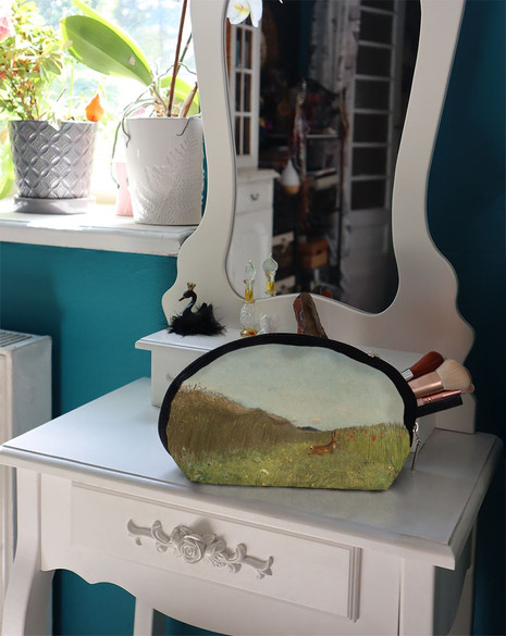 Kosmetyczka Zając wśród zboża Józef Chełmoński