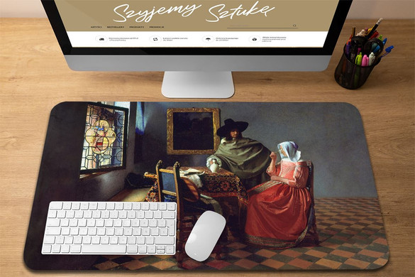 Podkładka Kieliszek Wina Jan Vermeer 60x40cm