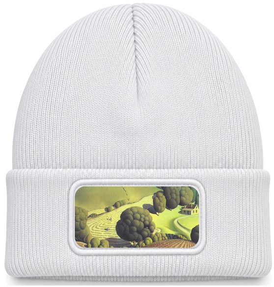 Czapka zimowa Young Corn Grant Wood – biała