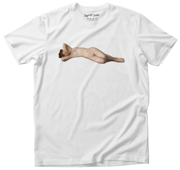 Koszulka Akt kobiety leżącej Leon Wyczółkowski