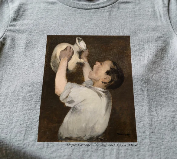 Koszulka z nadrukiem Chłopiec z dzbanem (La Régalade) Édouard Manet