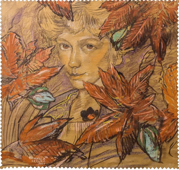 Ściereczka do okularów Portret Zofii Małeckiej Witkacy