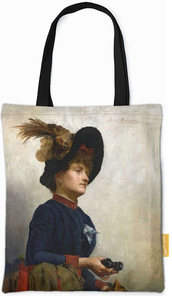 Torba na ramię Kobieta z lornetką Anna Bilińska-Bohdanowiczowa