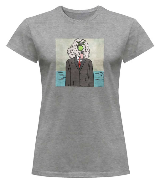 Bluzka damska z naszywką DOG PARODY: Syn człowieczy