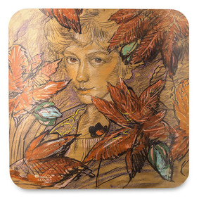 Podkładka pod kubek Portret Zofii Małeckiej Witkacy