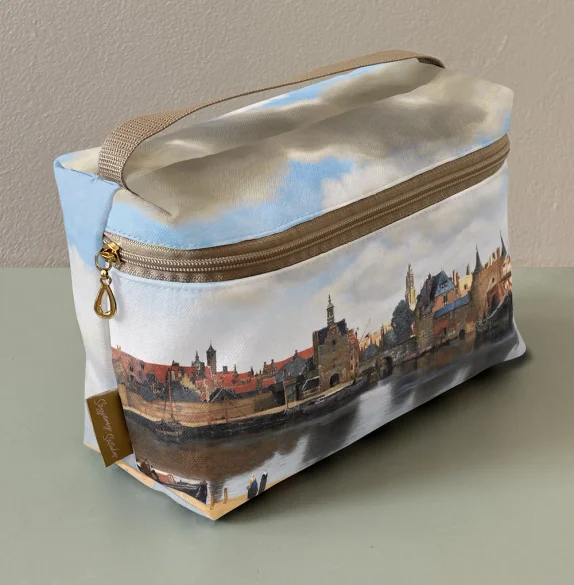 Kosmetyczka kuferek Widok Delft Jan Vermeer