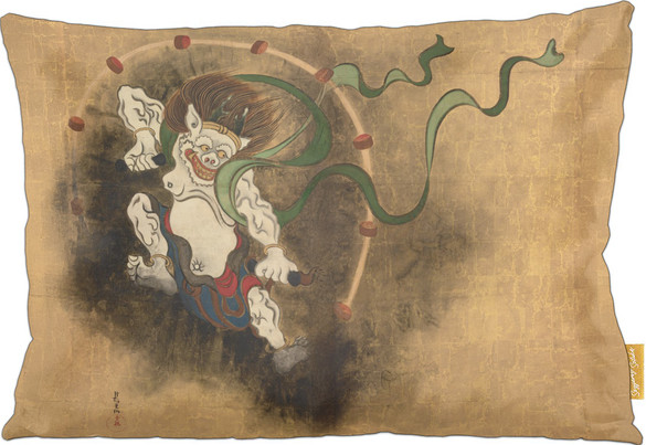 Poduszka Bóg piorunów Ogata Korin