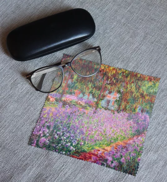 Ściereczka do okularów Ogród artysty w giverny Claude Monet
