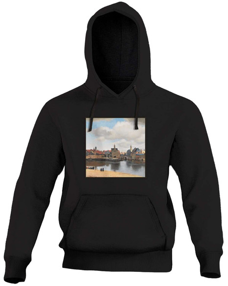 Bluza z naszywką Widok Delft Jan Vermeer