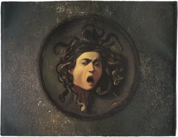 Podkładka na stół Głowa meduzy Caravaggio