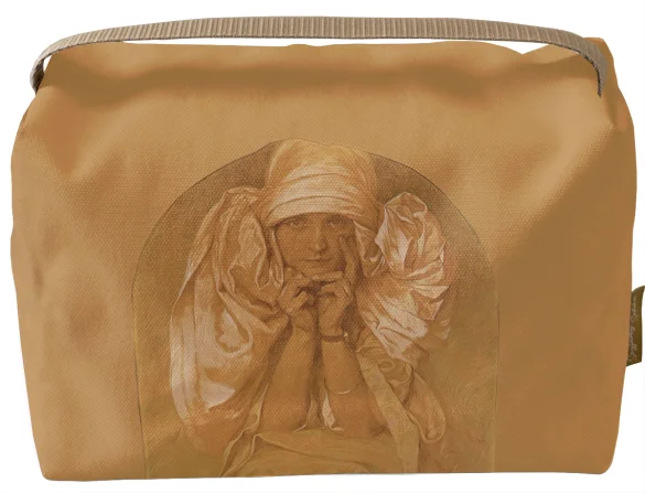 Kosmetyczka kuferek Portret córki Artysty – Jarosławy Alfons Mucha