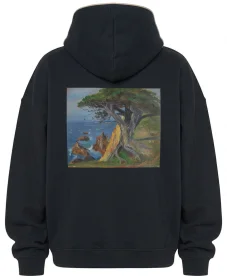 Bluza oversize Pejzaż z Monterey Wojciech Kossak