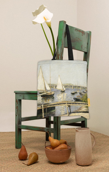 Torba na ramię Żaglówki w Argenteuil Gustave Caillebotte