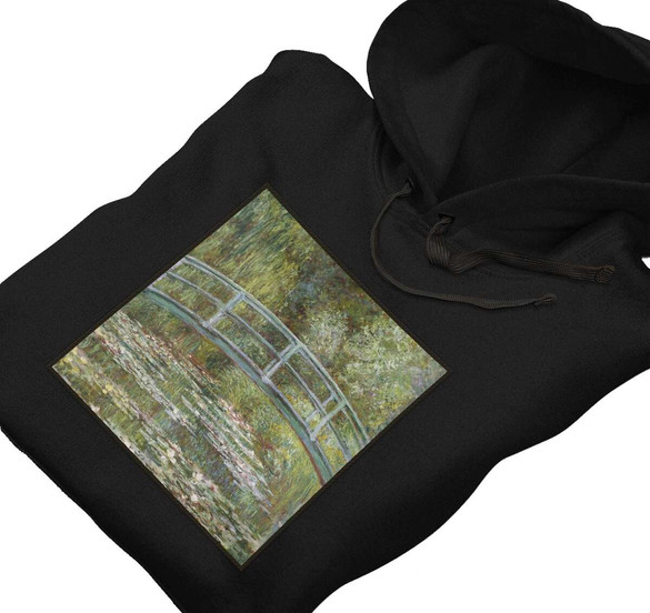 Bluza z naszywką Most nad stawem z liliami wodnymi Claude Monet