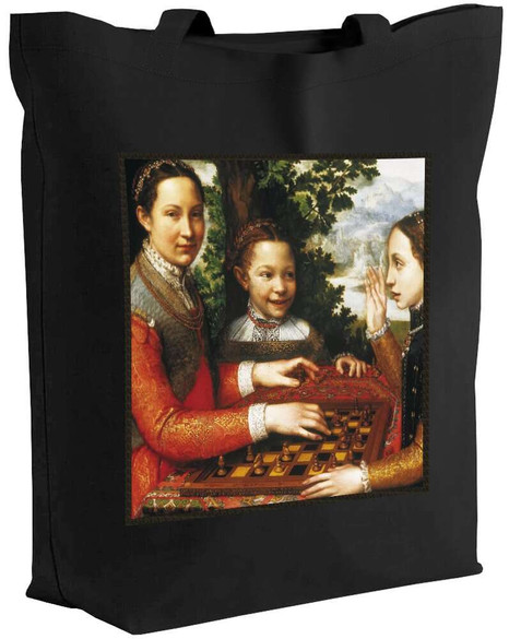 Torba z naszywką Gra w szachy Sofonisba Anguissola