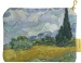 Kosmetyczka mini Pole pszenicy z cyprysami Vincent Van Gogh