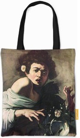 Torba na ramię Chłopiec ugryziony przez jaszczurkę Caravaggio