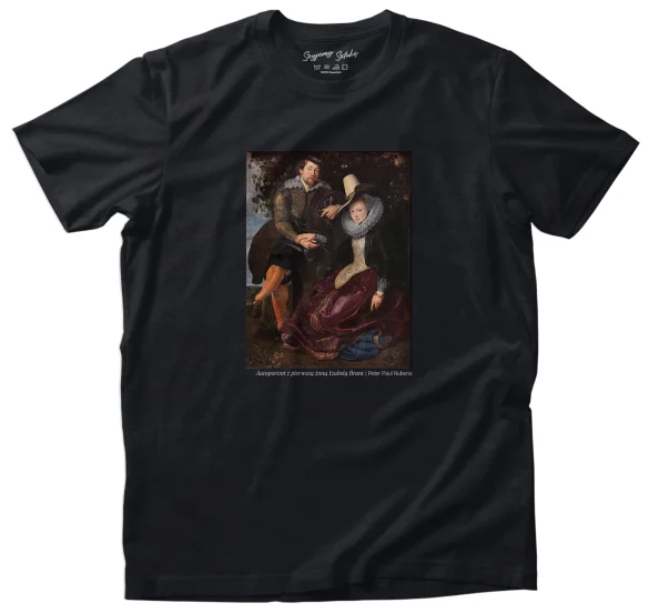 Koszulka z nadrukiem Autoportret z pierwszą żoną Izabelą Brant Peter Paul Rubens