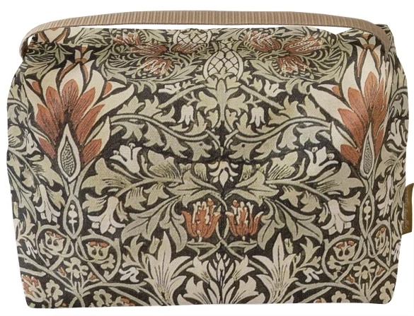 Kosmetyczka kuferek Główka węża William Morris