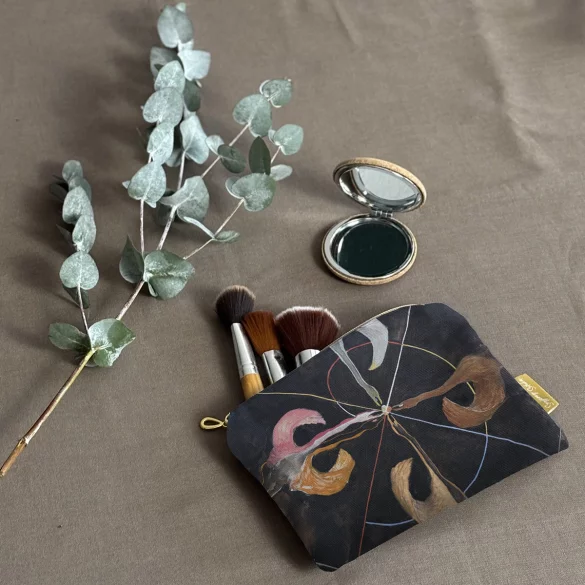 Kosmetyczka mini Łabędź, Nr 7 Hilma af Klint