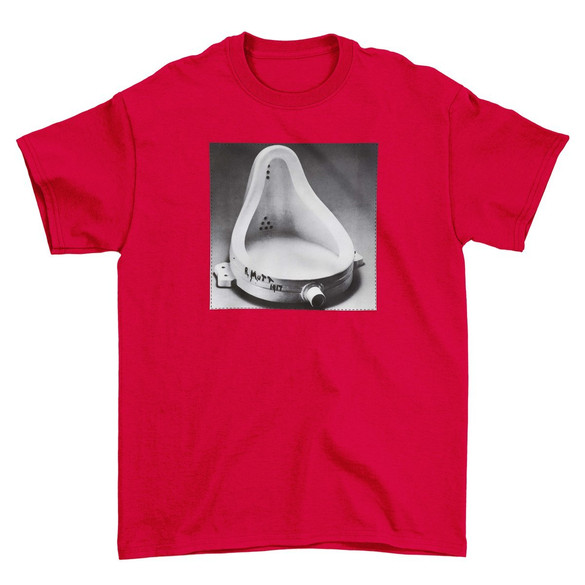 Koszulka z naszywką Fontanna Marcel Duchamp