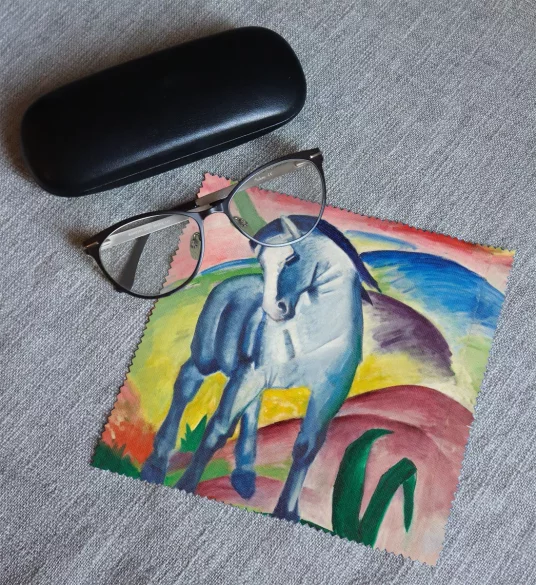 Ściereczka do okularów Niebieski koń I Franz Marc
