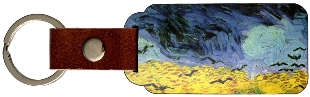 Brelok Pole pszenicy z krukami Vincent Van Gogh