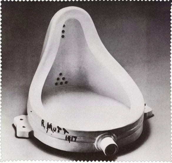 Ściereczka do okularów Fontanna Marcel Duchamp