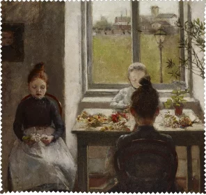 Ściereczka do okularów Kwiaciarki Olga Boznańska