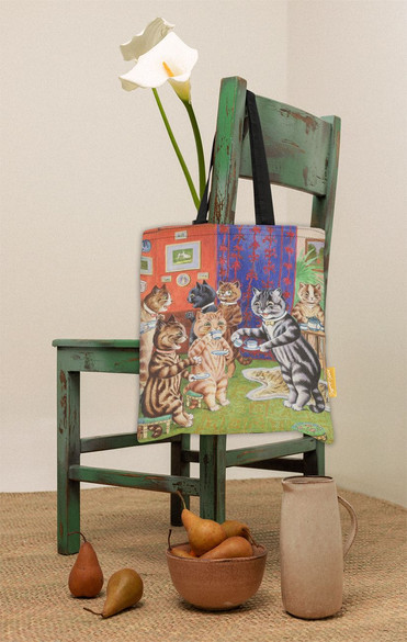 Torba na ramię Herbata dla kota Louis Wain