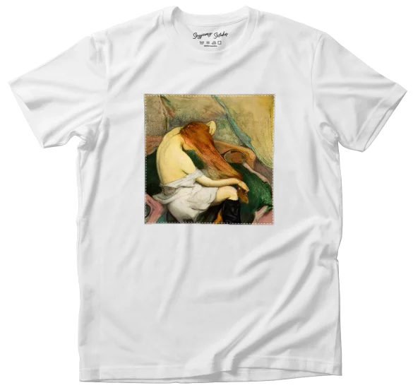 Koszulka z naszywką Czesząca się Władysław Ślewiński