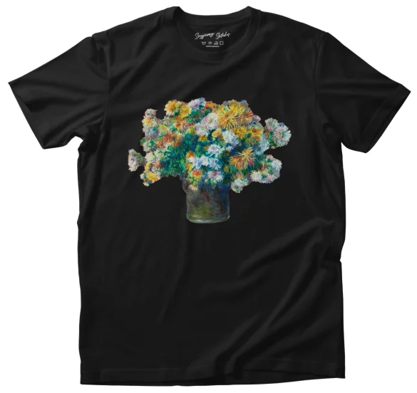 Koszulka Chryzantemy Pierre-Auguste Renoir