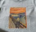 Koszulka z nadrukiem Krzyk Edvard Munch