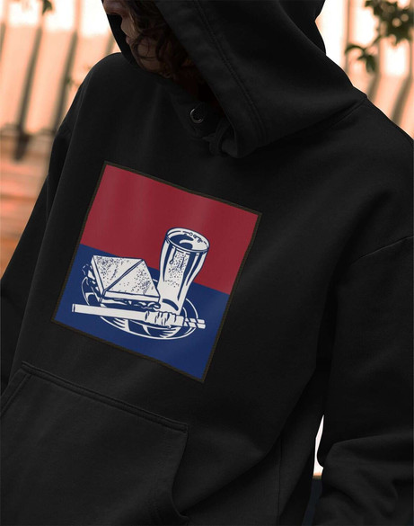 Bluza z naszywką Sandwich and soda Roy Lichtenstein