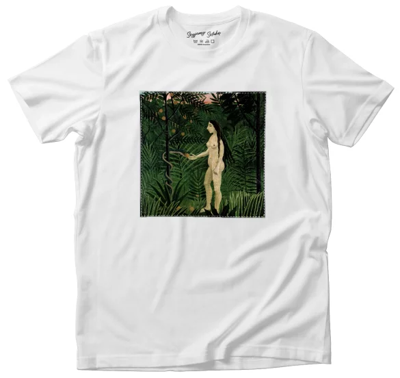 Koszulka z naszywką Eve Henri Rousseau