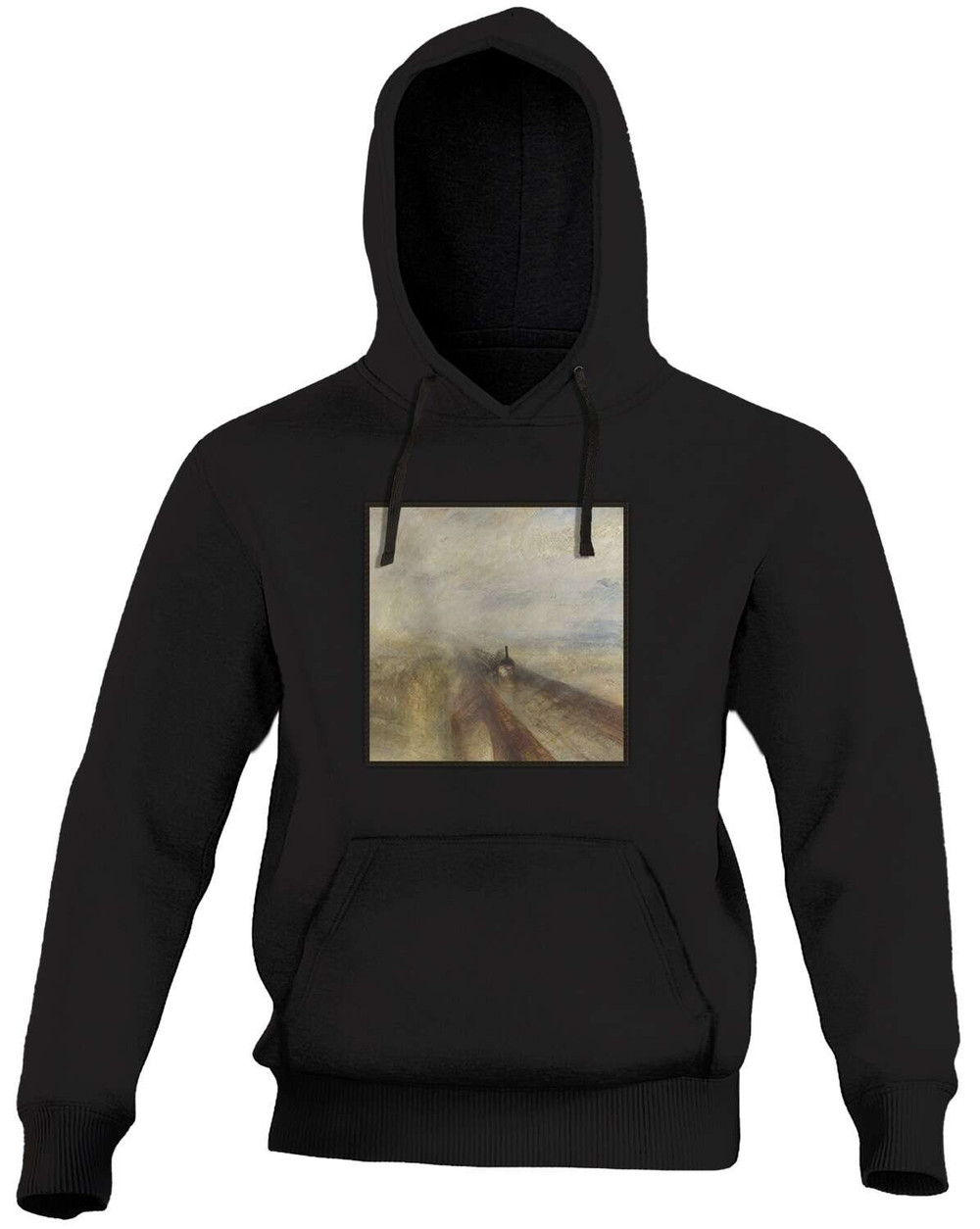 Bluza z naszywką Deszcz, para i prędkość - Wielka Zachodnia Kolej William Turner