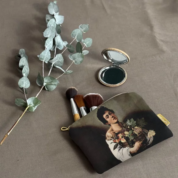 Kosmetyczka mini Chłopiec z koszem owoców Caravaggio