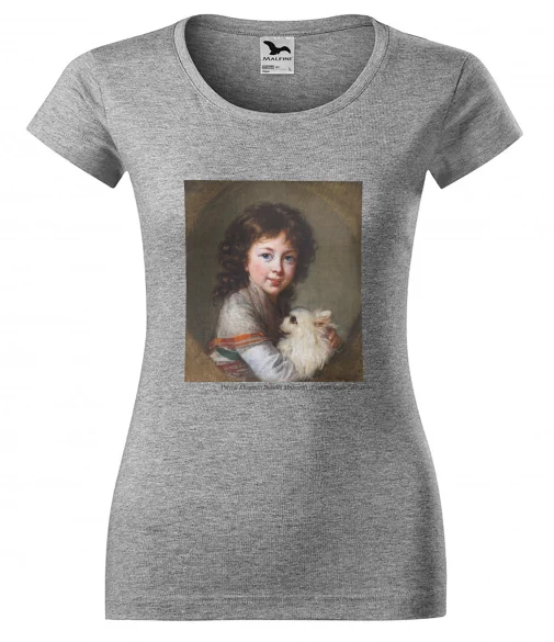 Bluzka damska Portret Elisabeth Isabella Mniszech Élisabeth Vigée-Lebrun