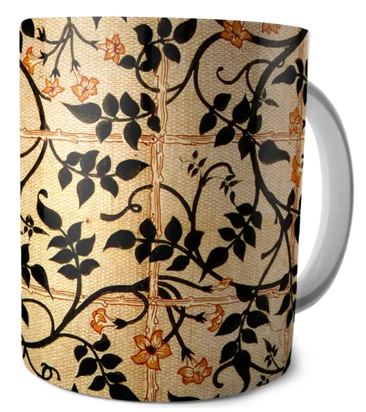 Kubek Projekt kurtyny jaśminowej William Morris