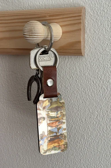 Brelok Szkoła Ateńska Rafael Santi