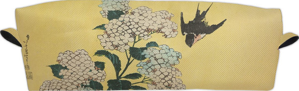 Piórnik Hortensja i Jaskółka Katsushika Hokusai