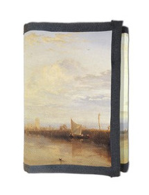 Portfel Statek pasażerski Dort z Rotterdamu bez wiatru William Turner