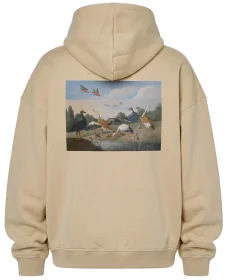 Bluza oversize Czaple i kaczki na rzece Jan van Kessel (starszy)