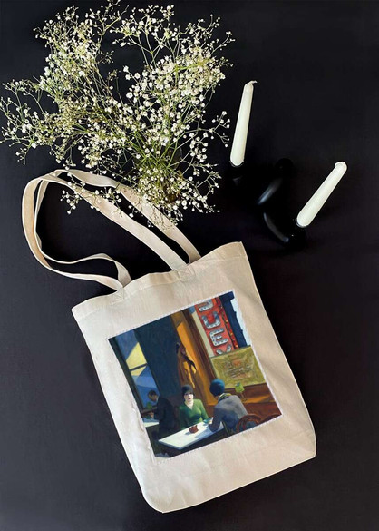 Torba z naszywką Mieszanka potraw Edward Hopper