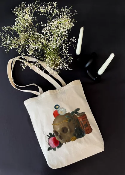 Torba bawełniana Vanitas martwa natura Jan van Kessel (starszy) 