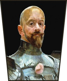 Ekran Autoportret w zbroi Jacek Malczewski