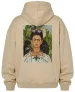 Bluza oversize Autoportret z cierniowym naszyjnikiem i kolibrem Frida Kahlo