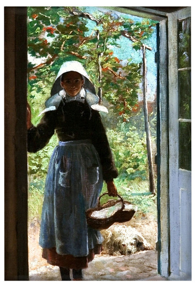 Magnes Bretońska dziewczyna Anna Bilińska-Bohdanowiczowa