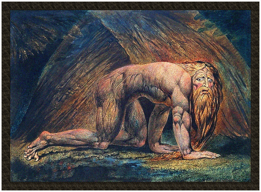 Naszywka Nabuchodonozor William Blake